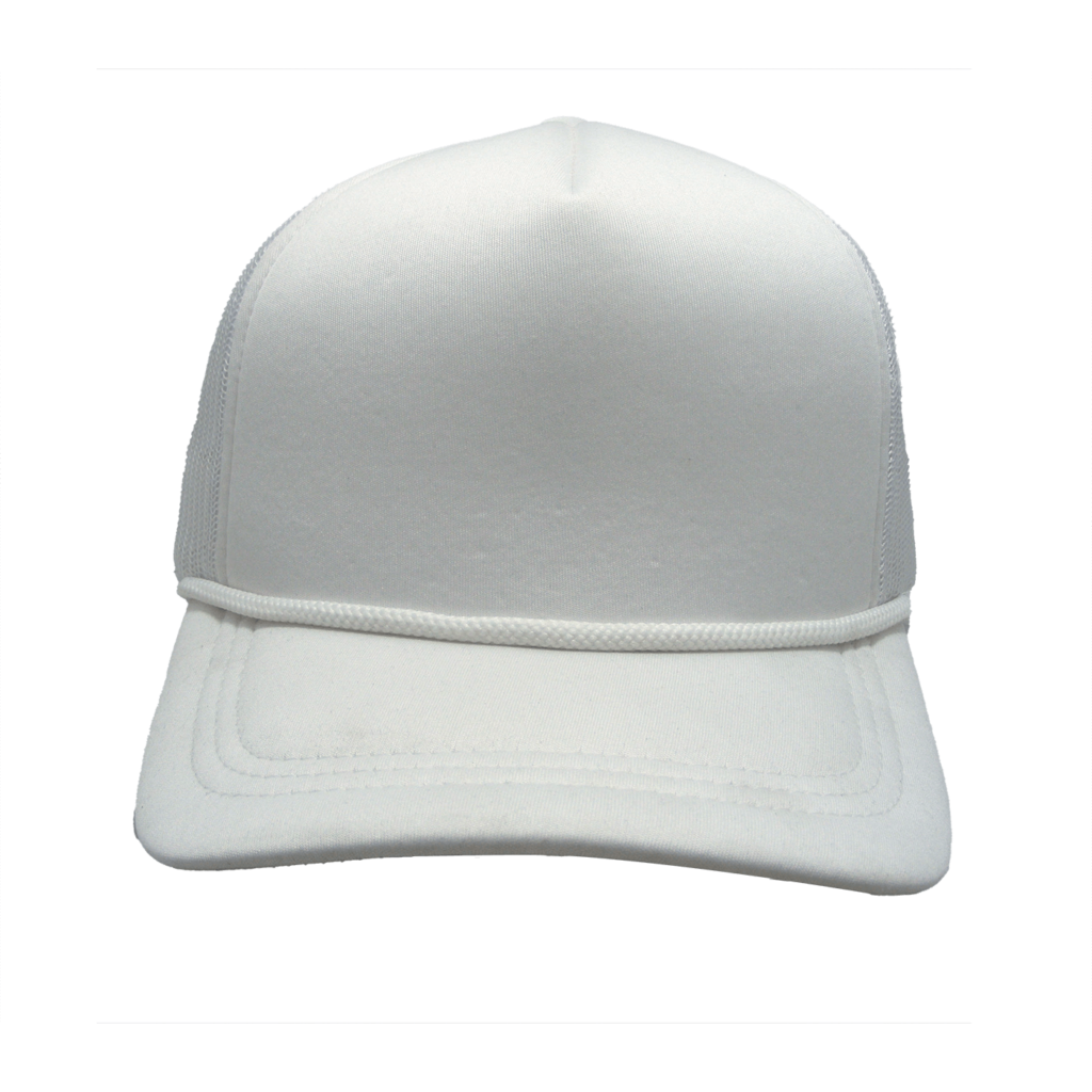 Sunrise Hat Company: Pride White Trucker Hat