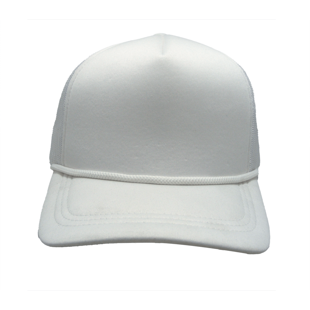 Sunrise Hat Company: Pride White Trucker Hat